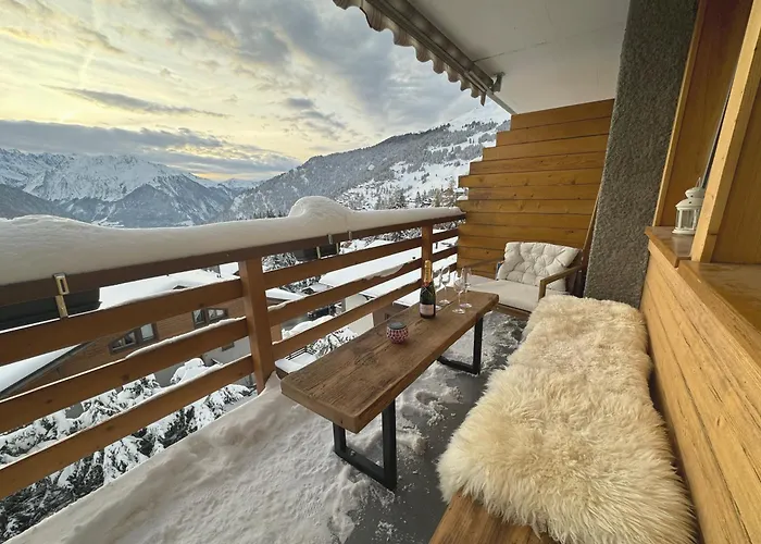 Le Rouge Superb 3-room Near Slopes & Ski-lift Apartment Verbier