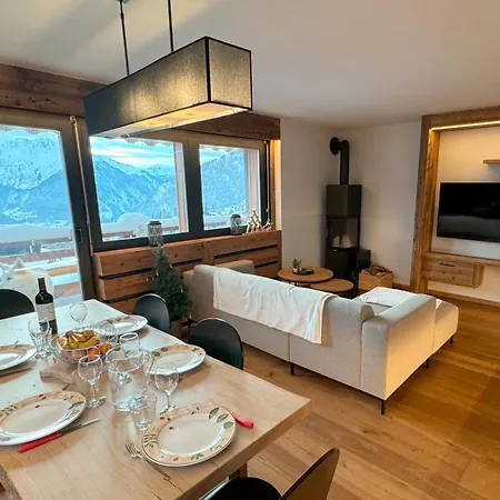 公寓 Le Rouge Superb 3-room Near Slopes & Ski-lift 韦尔比耶